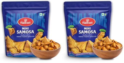 Image of Haldiram's Nagpur Mini Samosa, 200g (Pack of 2)