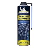 MICHELIN Répare-Crevaison 500ml, Tous pneus jusqu'à 245 mm, Voiture, SUV, Monospace, Utilitaires, Remorques, Caravanes