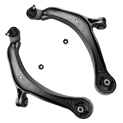 Image of Detroit Axle - Front Lower Control Arms w /Ball Joints + Outer Tie Rods Replacement for 2011-2017 Honda Odyssey - 4pc Set