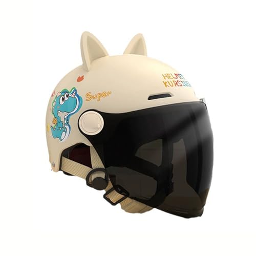Casco Bici Niño Casco Ajustable Certificado ECE Casco Infantil Apto para Niños y Niñas de 3 A 16 Años Apto para Niños con Una Circunferencia de Cabeza de 48 A 55 Cm 2,B