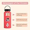 55PCS Hamiltons Merch Stickers, Cute Cartoon Aesthetic Vinyl Musicals Gifts Waterproof Decals for Laptop Bumper Skateboard Water Bottles Phone #2