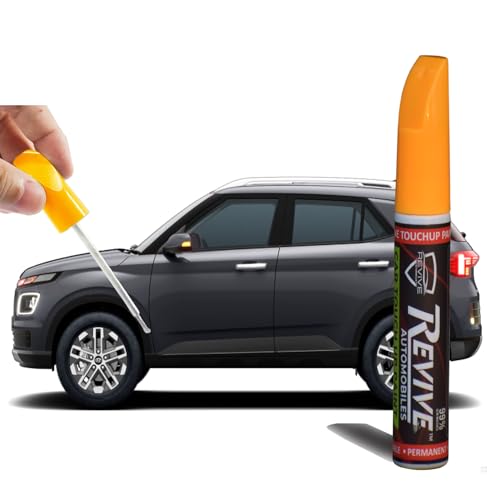 Image of Hyundai venue colors Revive touchup paint pen, factory Quality & matched 2K paint (Titan Grey (R4G))