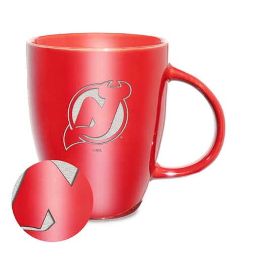 Mug en céramique gravé laser Rico Industries avec finition lustrée premium