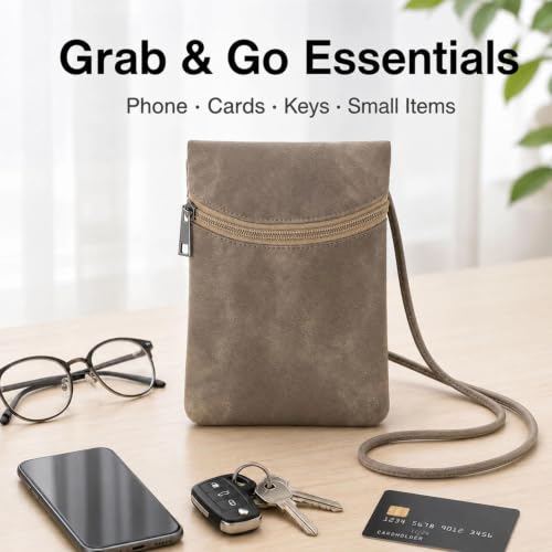 Image of Small Crossbody Women Cell Phone Purse Wallet Bag With Shoulder Strap