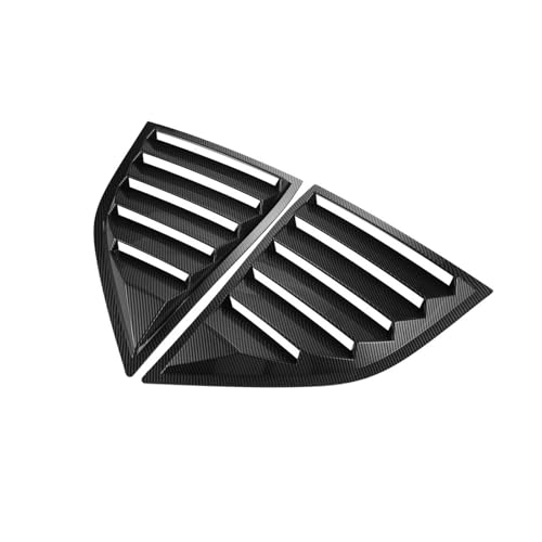 Moldura de ventana lateral Dodge Challenger 2015-2022, rejilla de ventilación con adhesivo duradero