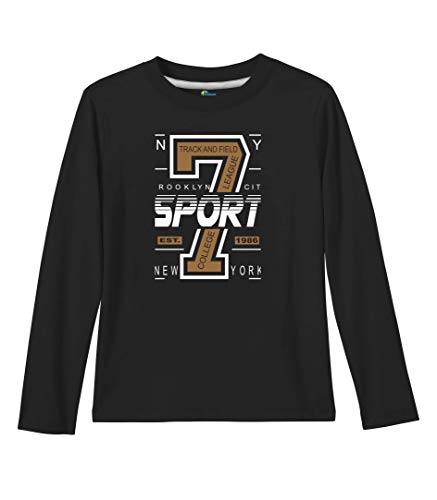 Image of Real Basics Boy's Regular Full Sleeve Printed Tshirts