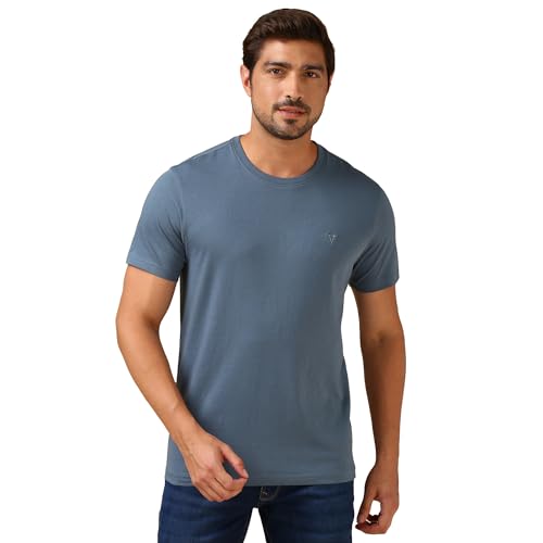 Van Heusen Men’s Crew Neck T-Shirt – Soft & Breathable Cotton | R...