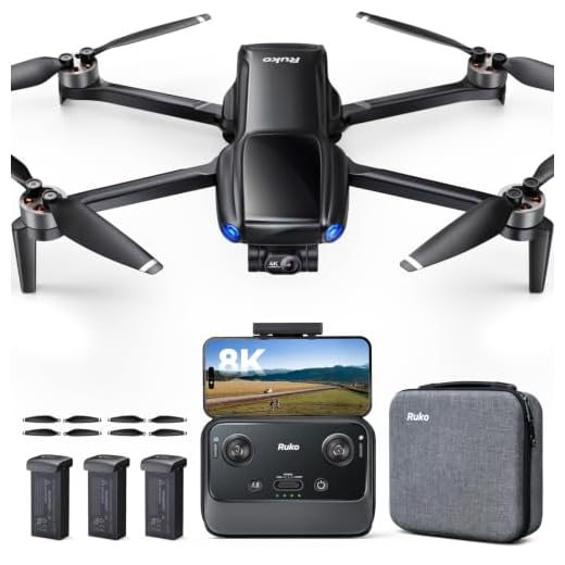 Ruko 4K Camera Drone with Extended Range