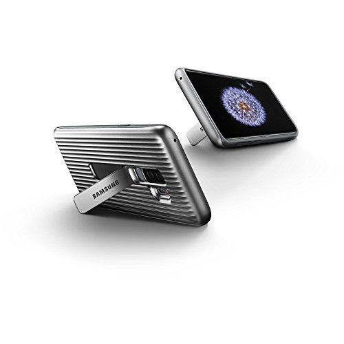 Coque Samsung S9+ rigide et renforcée antichoc argentée - 2
