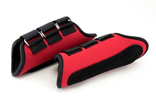 Aime Imports Basic Neoprene Splint Boots Red