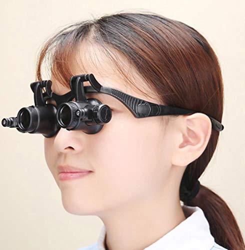 Loupe de tête 20 fois éclairage LED LIBINFAN pour micro-soudure précise - 4
