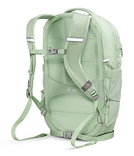 Image of The North Face Women's Borealis Commuter Laptop Backpack, Misty Sage Dark Heather /Meld Grey, One Size
