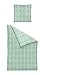 Produktbild Irisette Mako Satin Bettwäsche Bio 4 teilig Bettbezug 155 x 220 cm Kopfkissenbezug 80 x 80 cm Maple 314637-30 Mint