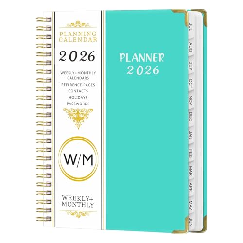 YAMAGW XPW[ 2026N1n܂A5TCY蒠 L VXe蒠 vi[ }X[&EB[N[  ԊǗm[g rWlX n[hJo[ 25×16cm EB[N[vi[ dL^ XPW[ (u[)