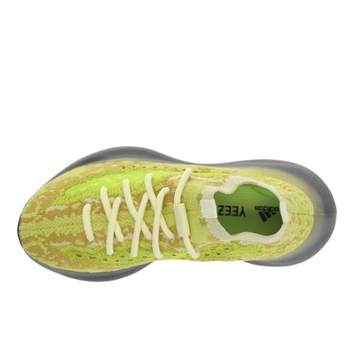adidas adidas Mens Yeezy Boost 380 Lace Up Sneakers Shoes Casual - Yellow - Size 4.5 M