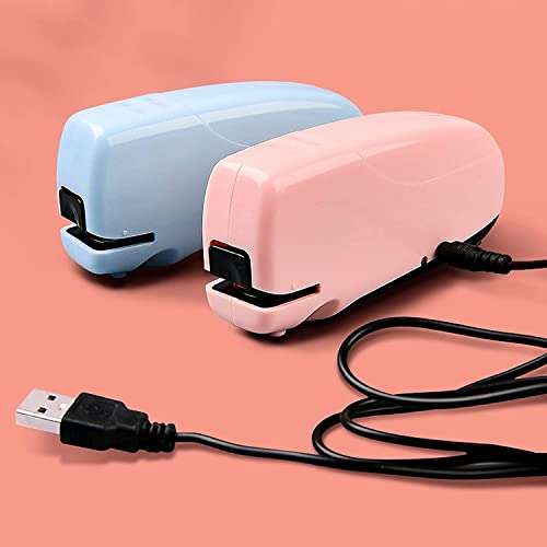 Znula Desk Staplers Portable Fully Automatic Stapler Office Desktop Staplers Easy To Load Manual Staplers Bound Documents Manual Punches #TOP5