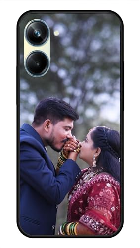 Image of NDCOM for Customised Realme 10 Pro 5G Cover Realme 10 Pro Back Cover DIY Personalised Photo Design | Customized Gift Custom Text Name Printed Metal Case