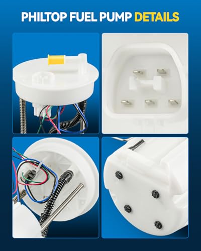 Image of PHILTOP Electric Fuel Pump Assembly FG1553, P77084M