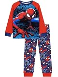 Marvel Pijama Niño Spiderman, Rojo 4-5 años