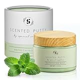 Special Supplies Scented Therapy Putty Dough - Infused with Pure Essential Oils for Aromatherapy and Meditation- Relaxation Gifts for Kids and Adults - Non-Stick (Refreshing Mint (4.5 oz))