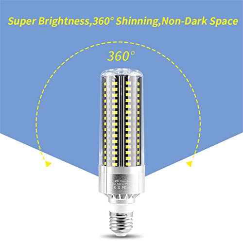 Lampe de maïs LED avec ventilateur intégré refroidissement actif 50W - 4