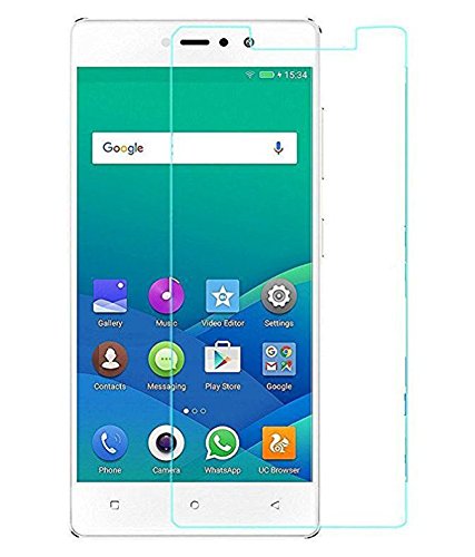 Image of QAWACHH Gionee F103 Pro Tempered Glass,with Wipes Kit