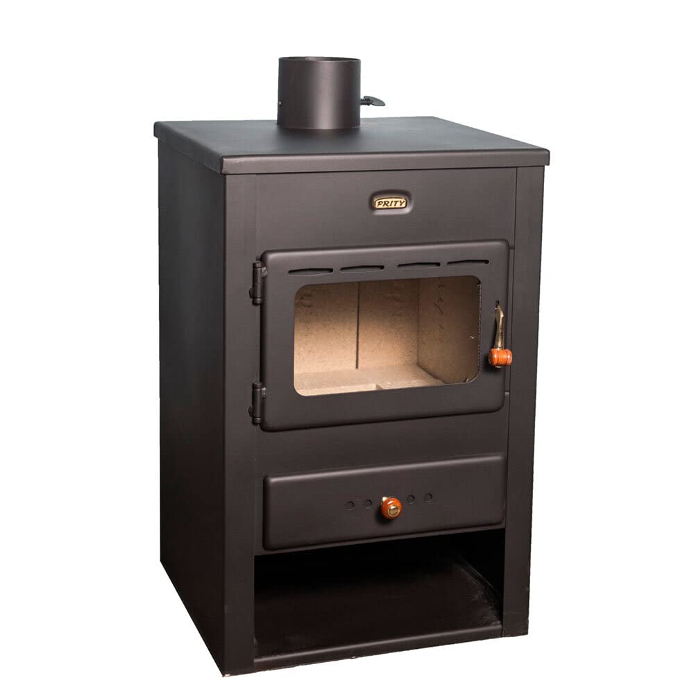 Stufa A Legna EEK A Prity K1 - 9 KW, Efficienza 77.8%, Canna Fumaria Ø130mm - Foto 10