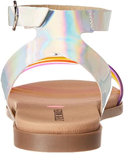 Steve Madden Girls Shoes Drips Flat Sandal, JDRIPS, 2 US Unisex Little Kid | Image 2