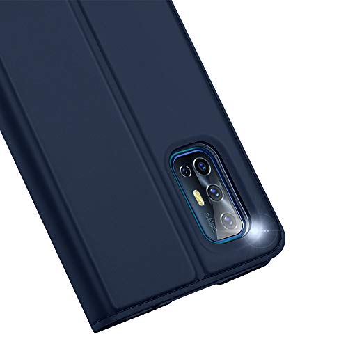 Greaked DUX DUCIS para VIVO V19 (Indonésia)/V19 Neo/V17 (Índia) Capa de couro com compartimento para