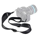 Camera Straps for Photographers Camera Neck Shoulder Strap with Quick Release, Adjustable Camera Sling Strap for Nikon Canon Sony Fuji Panasonic Olympus Pentax Any DSLR Camera, Black