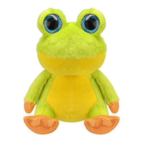 Wild Planet Orbys-Juguete de Peluche Rana 15cm Hecho a Mano, Multicolor (K7852)