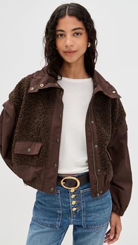 Ulla Johnson Women's Aidan Teddy Fleece Jacket2