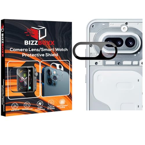 Image of Back Camera Lens Protector [3D-Premium] For Nothing Phone 4a - Back Camera Glass Guard Ring for Nothing 4a Camera Protector - (Pack of 1) With Installation Kit