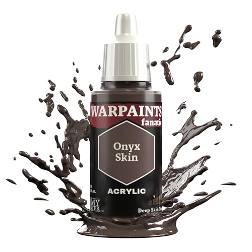 The Army Painter Skin Tones Warpaints Fanatic Acrylfarben, 18 ml (Onyxhaut)