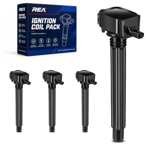 Readair 4-Pack Ignition Coil UF751 Fit for Cherokee Compass Renegade Dart Jeep Cherokee 2014-2022 2.4L, Compass 2018-2022, Renegade 2015-2021 2.4L, Chrysler 200 2015-2017 2.4L, Dodge Dart, Fiat 500X