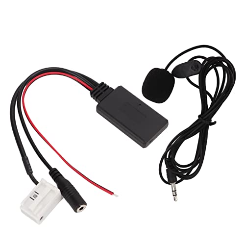 Acouto Reemplazo del Kit del Micrófono del Adaptador de 12 Pasadores para 307 408 508 Adaptador de 12 Pines Kit12 de Pines con de Radio Microfonesteroo Radio Cableradio