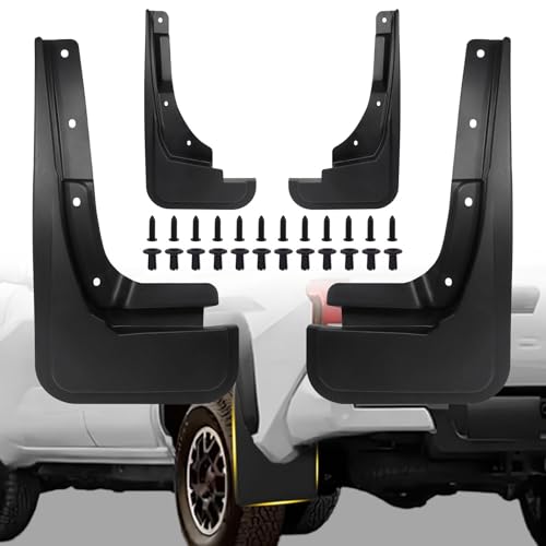 Upgraded Mud Flaps for Ford Maverick 2025 2024 2023 2022 Accessories, No Drilling/Tape Wheel and Tire Mud Guards Fit for Maverick, All Weather Protector Splash Guard Fenders, 4PC(Not Fit Lobo Model)