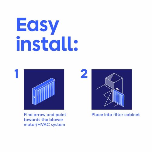Filtrete 20x20x2 Air Filter, MERV 8, MPR 700, Dust, Pollen & Pet Dander, 3-Month AC and Furnace Filters, Cleaner Air, Reliable Airflow, 12 HVAC Filters (Actual Size 19.5 x 19.5 x 1.75 in) by Filtrete - Image 5