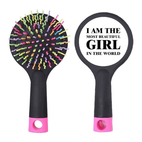 Brosse à cheveux démêlante anti-casse à base coussin flexible