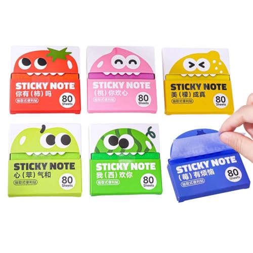 Notas adhesivas transparentes para organizar tu diario de planificación y journaling creativo