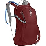 CamelBak Women's Daystar 16 Crux Reservoir Hydration Pack, Red Dhalia/Stone Blue, 2.5 L/85 oz