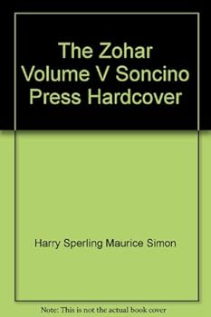 Hardcover The Zohar Volume V Soncino Press Hardcover Book