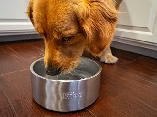 Kiba Pet Supply Willow Premium 304 Food Grade Stainless Steel Food / Water Bowl for Dogs - Image 3