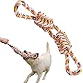 YdingYshengL Dog Rope Toys,Aggressive Chew Rope Toys for Medium Large Dogs, Tooth Cleaning Chew Toys, Tug of War Dog Toys