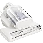 Resmafn Mattress Vacuum Cleaner with UV Light - 15KPa Handheld Bed Vacuum Cleaner Anti Dust Mite with 1L Dual Dust Cup, 60°C Heating, 5M Cord Handheld Mite Removal Machine for Bed, Sofa, Pillows