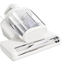 WEPMMJ Milbensauger für Matratzen mit UV Licht - 15KPa 4 in 1 Milbenstaubsauger mit 60℃ Heißluftfunktion Matratzenreiniger Gerät Matratzensauger für Bett, Sofa, Allergiker