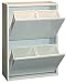 Simonrack 222100245926324 - Armadio 4 cubi, bianco