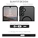 BENTOBEN Magnetic for Galaxy A15 5G Phone Case, Samsung A15 5G Case,[Compatible with MagSafe] Translucent Matte Slim Shockproof Women Men Protective Case Cover for Samsung A15 5G, Black