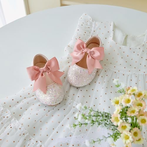 Girls Mary Janes Ballet Flats for Toddlers
