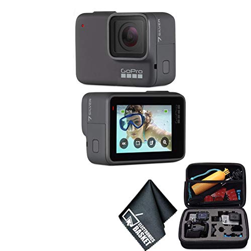 コンパクトデジタルカメラ GoPro CHDHC-601-FW HERO7 Silver GoPro HERO7 Silver Action Camera